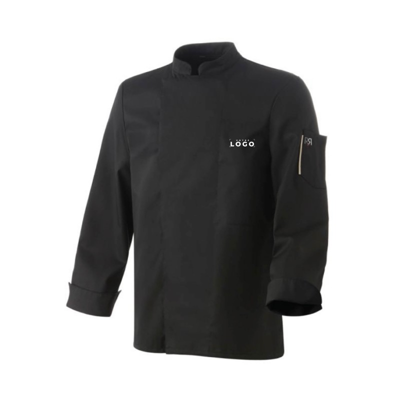 Veste de cuisine manches longues personnalisable – Élégance et confort