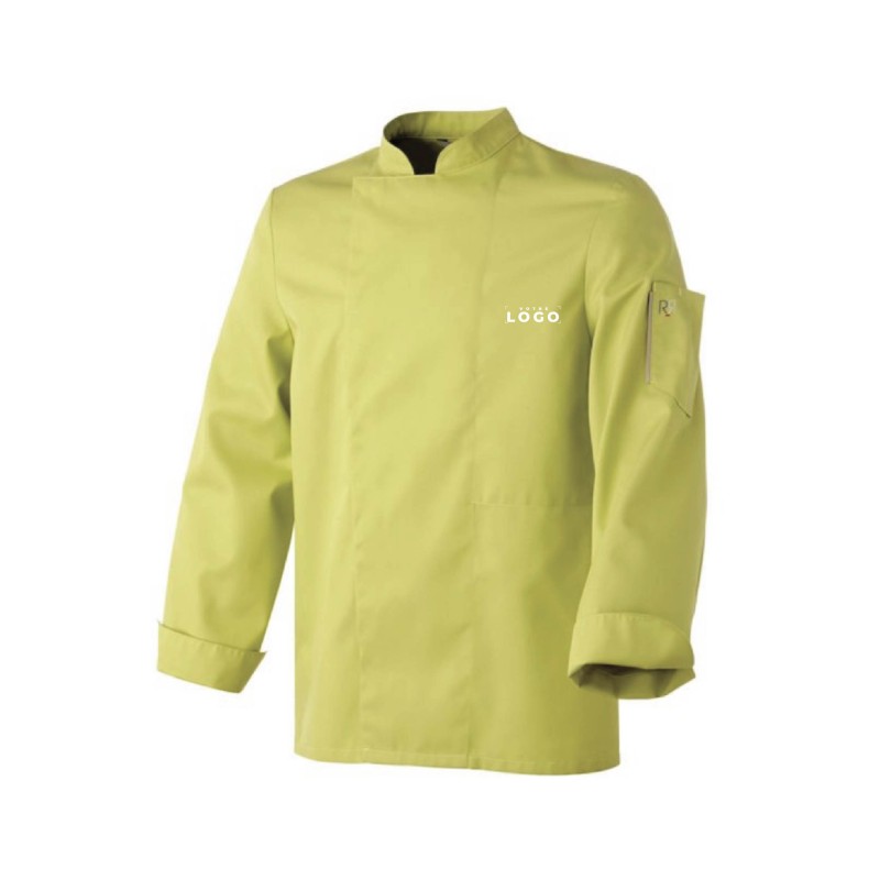Veste de cuisine manches longues personnalisable – Élégance et confort