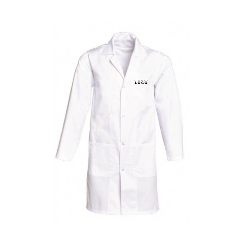 Blouse manches longues à poches personnalisable – Confort