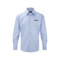 Chemise homme manches longues à chevrons personnalisable – Élégance