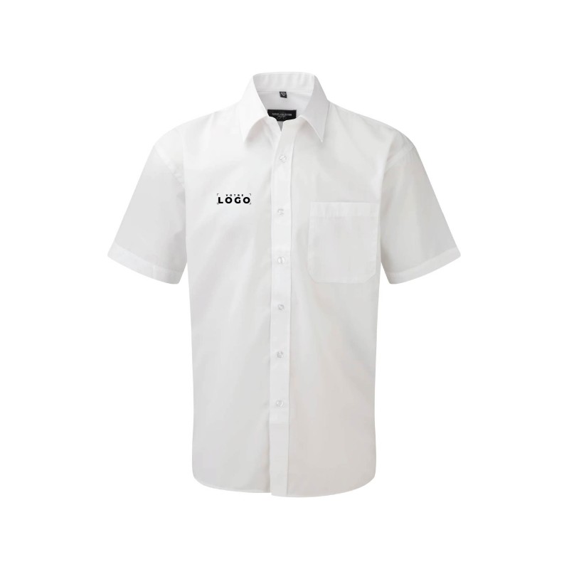 Chemise homme manches courtes personnalisable – Élégance et praticité