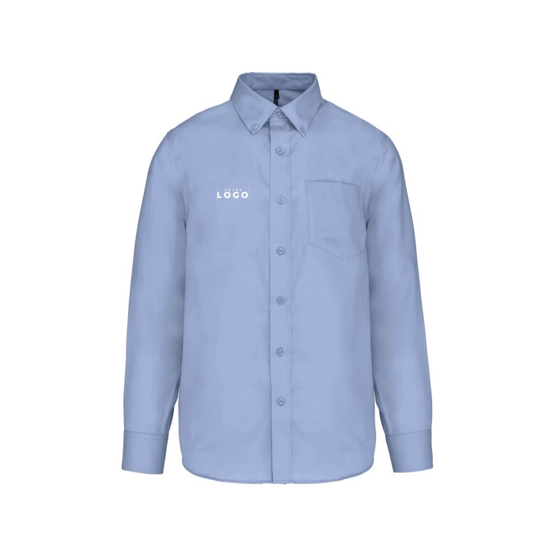 Chemise homme manches longues sans repassage – Style raffiné