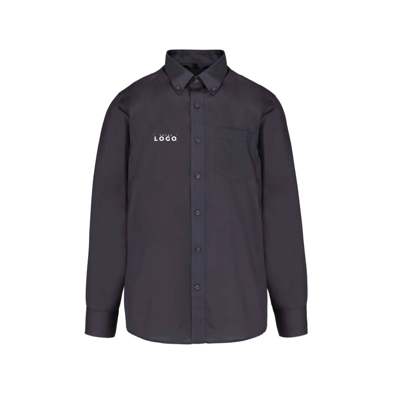 Chemise homme manches longues sans repassage – Style raffiné