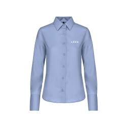 Chemise femme manches longues sans repassage – Élégance et confort