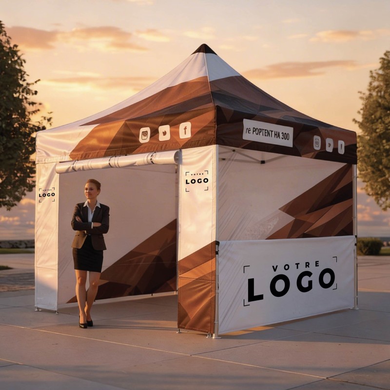 Tente Aluminium 3x3m