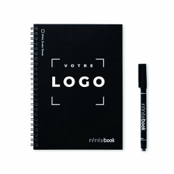 Cahier A5 effaçable réutilisable | Fabrication Europe