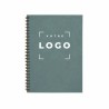 Cahier spirale A5 recyclé personnalisable | Fabrication France