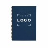 Cahier spirale A5 recyclé personnalisable | Fabrication France
