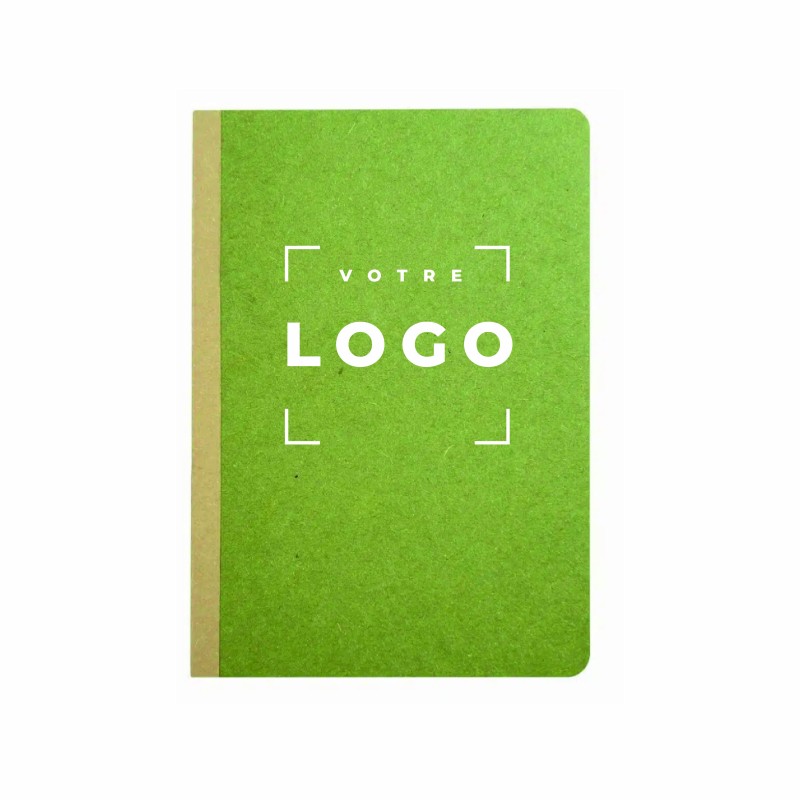 Cahier de notes A5 recyclé personnalisable | Made in Italie
