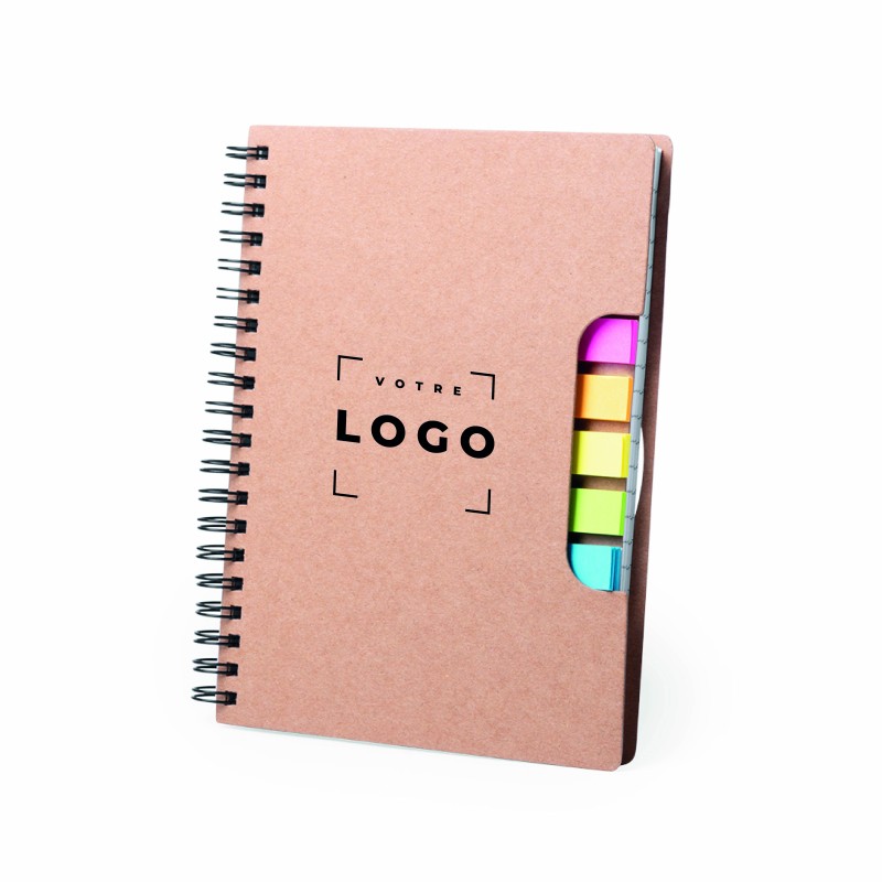 Cahier à spirale écoresponsable | Bloc-notes et notes autocollantes