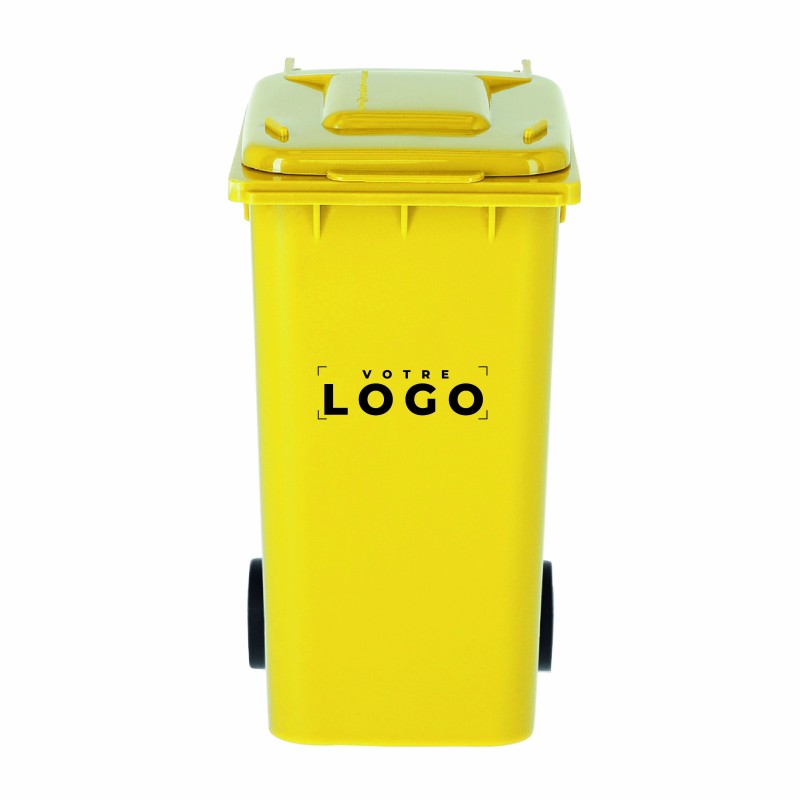 Pot à crayons poubelle personnalisé | Objet publicitaire original