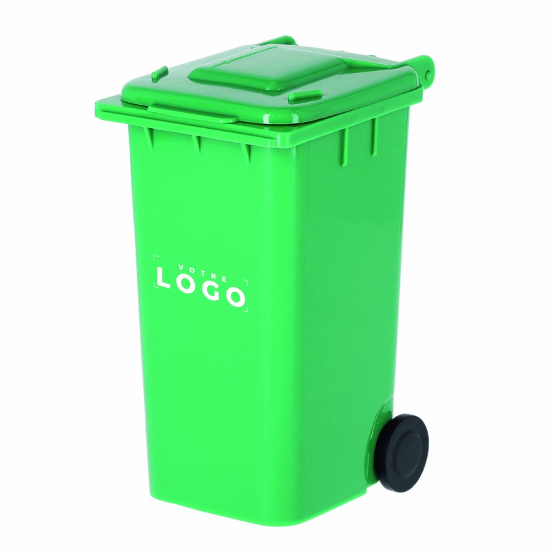 Pot à crayons poubelle personnalisé | Objet publicitaire original