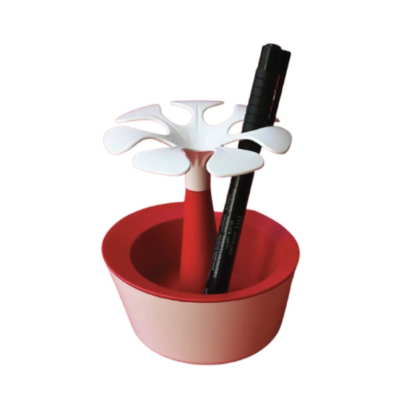 Pot à stylo fleur personnalisé | Objet publicitaire fabriqué en France