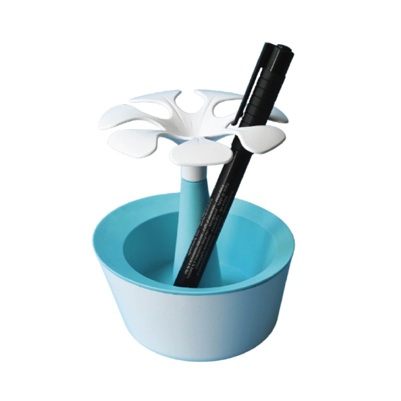 Pot à stylo fleur personnalisé | Objet publicitaire fabriqué en France