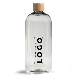 Bouteille 750 ml PET recyclé | Bouchon bois et aluminium