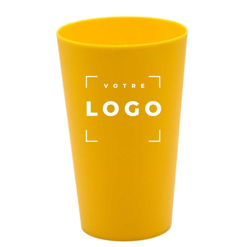 Gobelet réutilisable 33 cl – Cadeau entreprise
