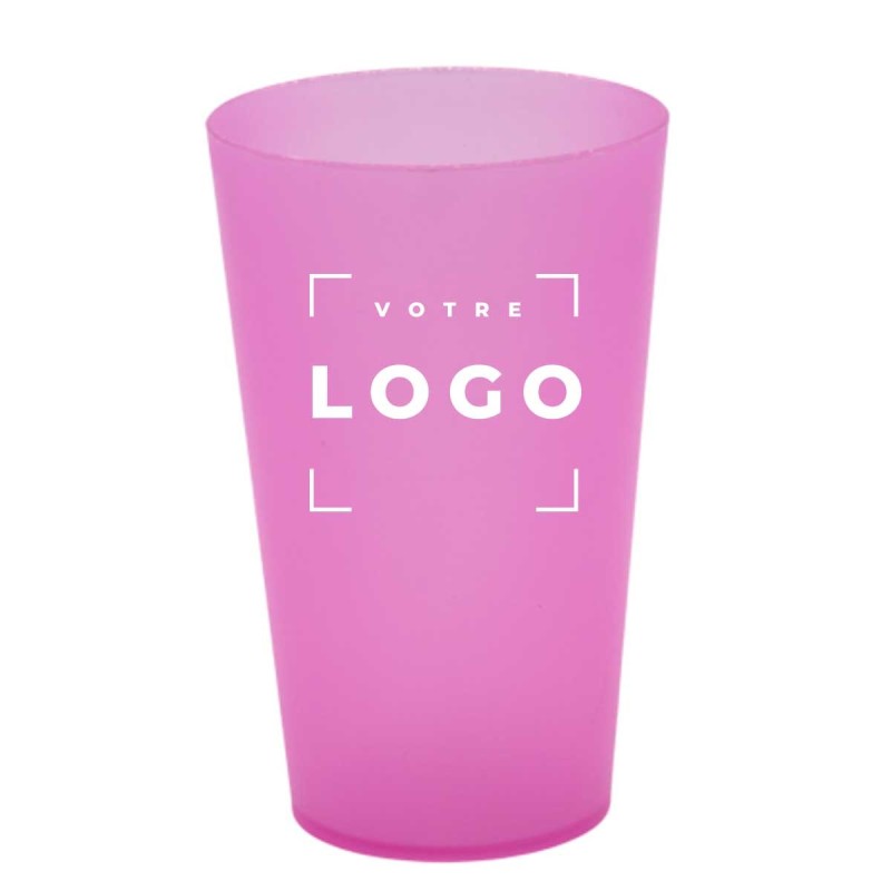 Gobelet réutilisable 33 cl – Cadeau entreprise