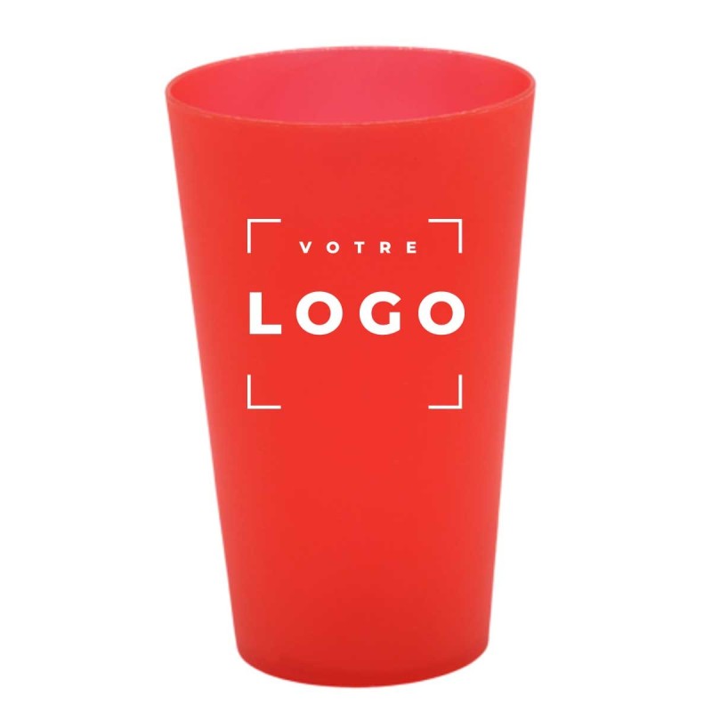 Gobelet réutilisable 33 cl – Cadeau entreprise