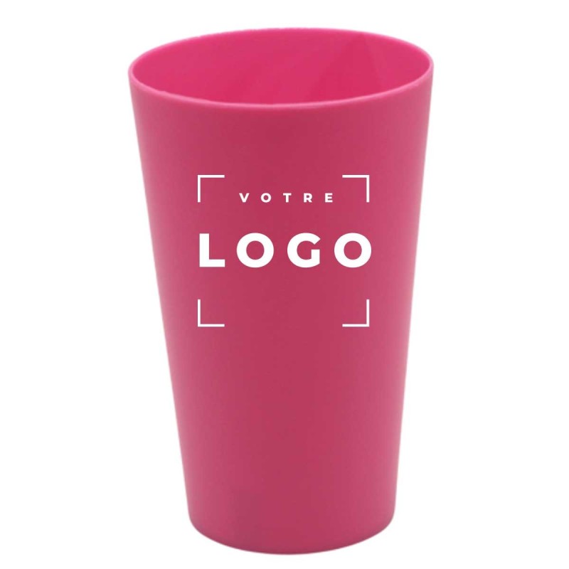 Gobelet réutilisable 33 cl – Cadeau entreprise