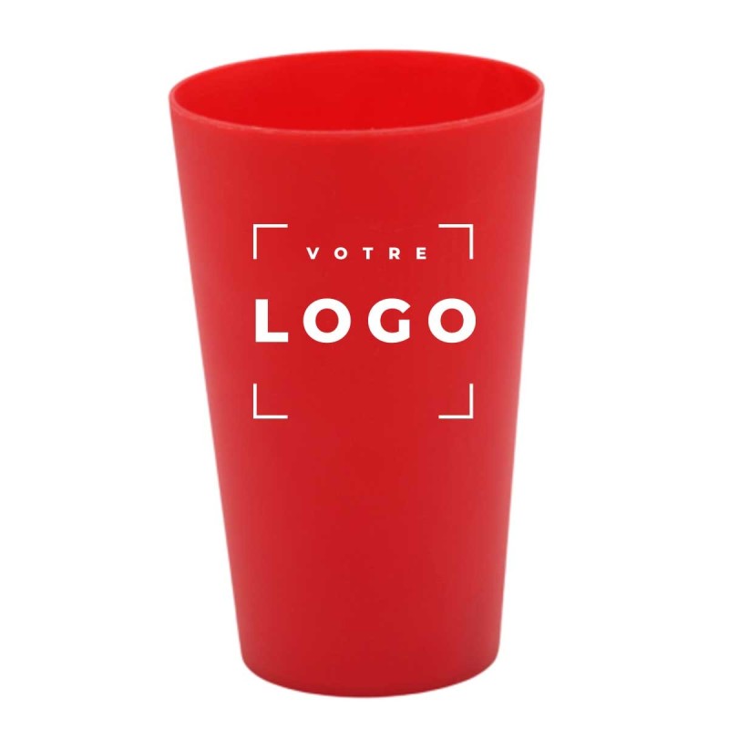 Gobelet réutilisable 33 cl – Cadeau entreprise