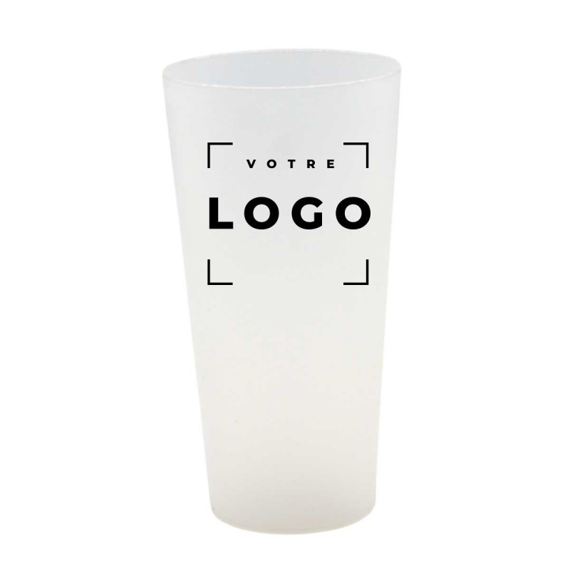 Pinte de bière réutilisable 50 cl – Cadeau entreprise