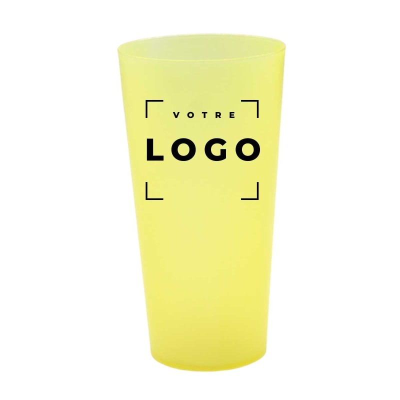 Pinte de bière réutilisable 50 cl – Cadeau entreprise