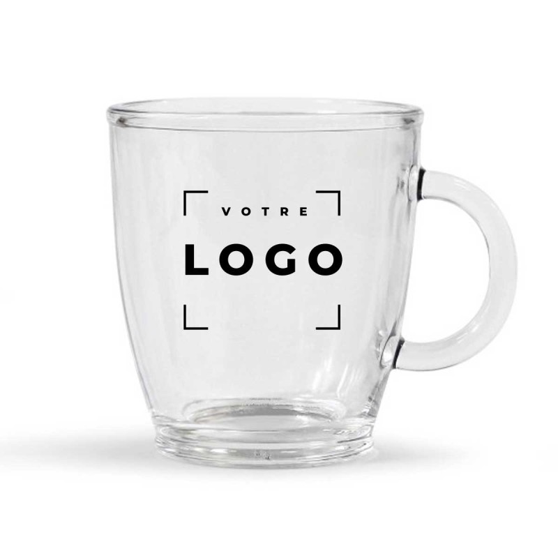 Mug Verre 310 mL Personnalisable – Gravure Laser | Italienne
