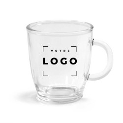 Mug Verre 380 mL Personnalisable – Gravure Laser | Italienne