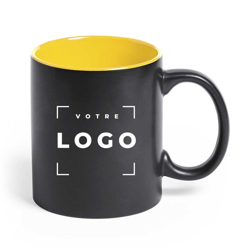 Mug céramique 350 ml personnalisé – Design élégant et gravure laser