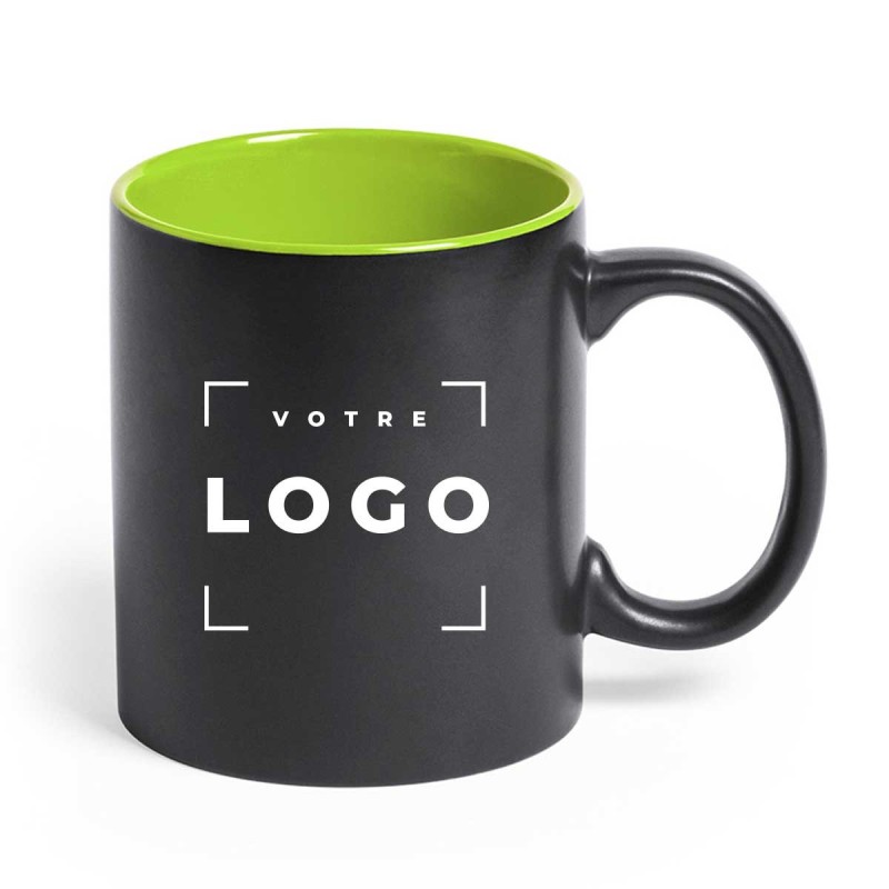 Mug céramique 350 ml personnalisé – Design élégant et gravure laser