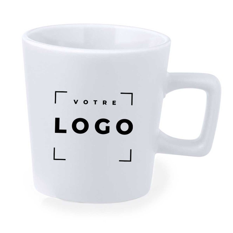 Tasse en céramique 300 ml personnalisable – Design élégant et moderne