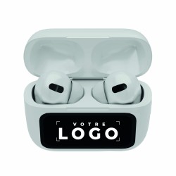 Écouteurs Bluetooth ANC personnalisables – Boîtier tactile et logo