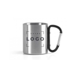 Tasse Mousqueton Acier Inoxydable 230 mL – Cadeau Entreprise