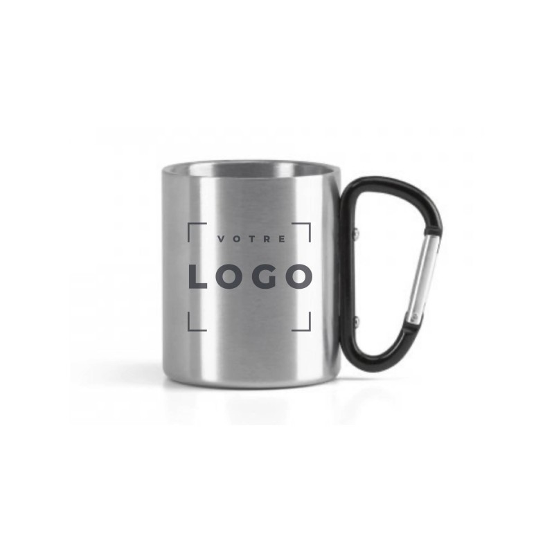 Tasse Mousqueton Acier Inoxydable 230 mL – Cadeau Entreprise