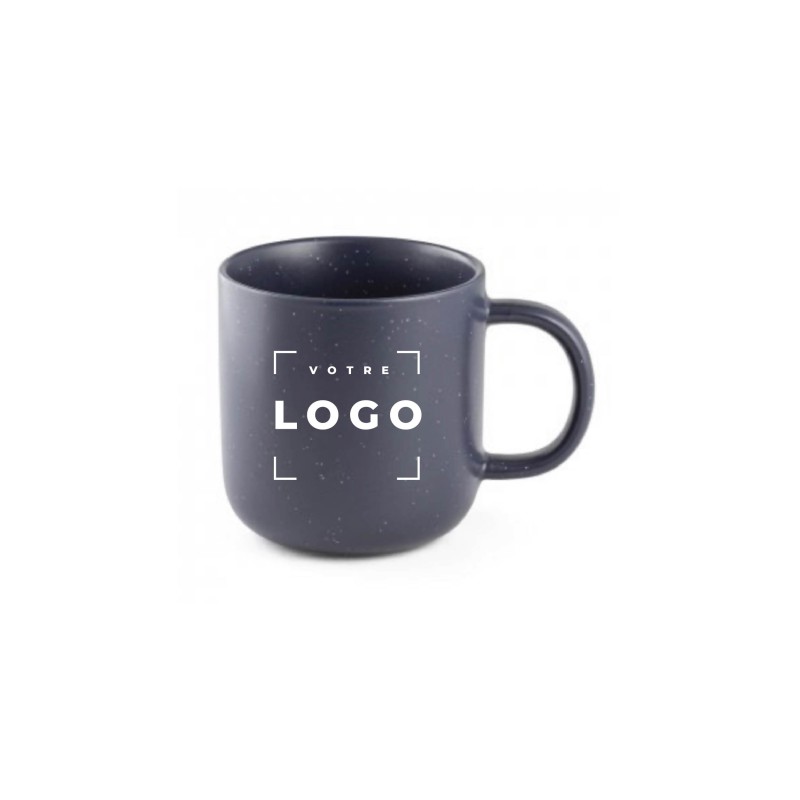 Tasse Céramique Mate Rustique 370 mL – Goodie Personnalisable