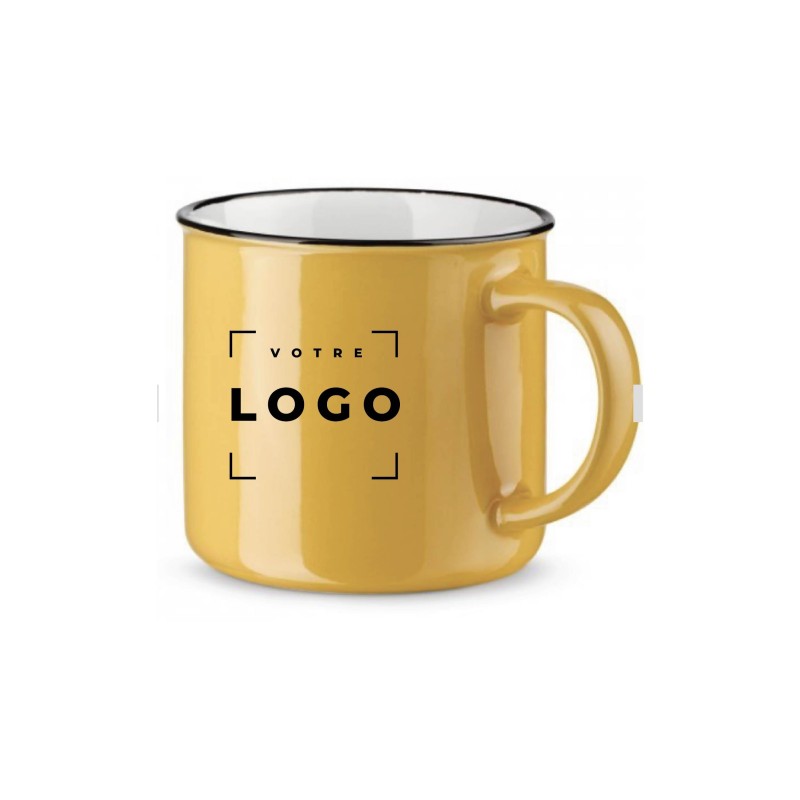 Mug Céramique 340 mL Personnalisable – Cadeau Entreprise Durable