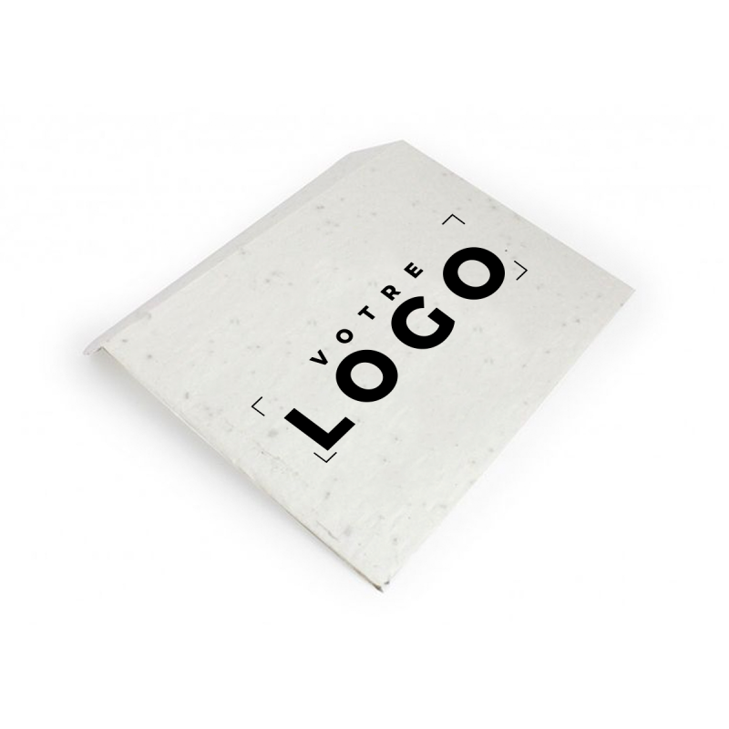 Enveloppe en papier graines personnalisée | Enveloppe écologique A4