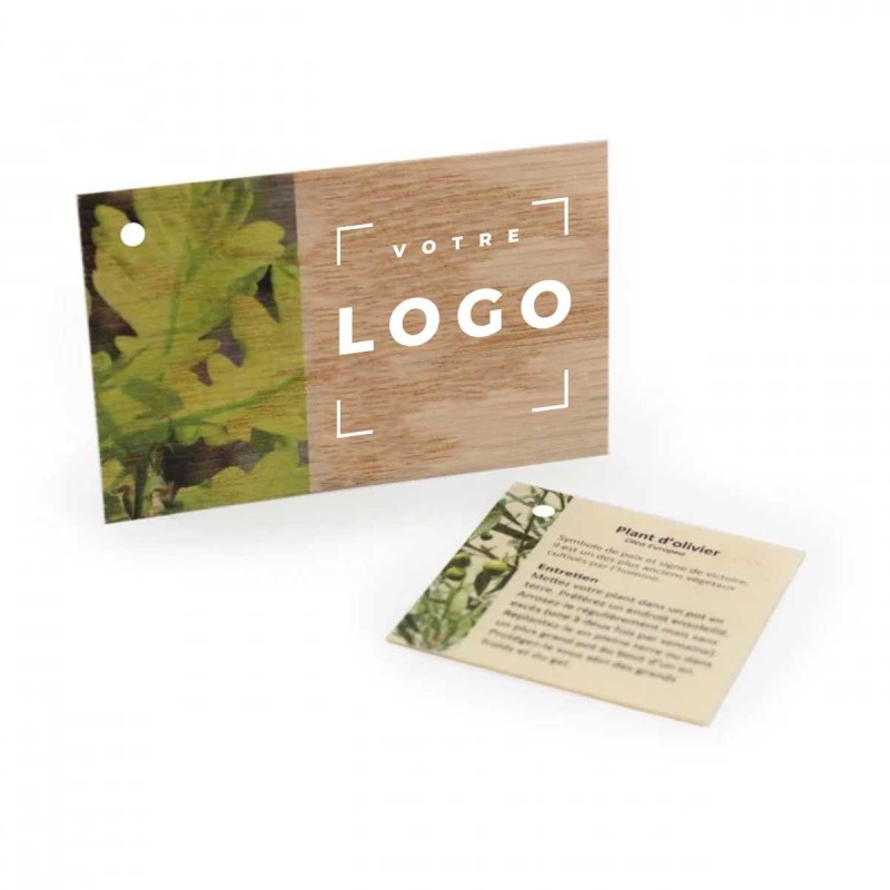 Carte Bois personnalisée | Support premium made in France