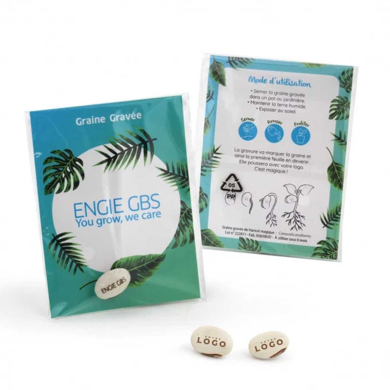 Kit de plantation graine gravée | Goodie original et personnalisé