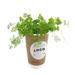 Kit de Plantation Écoresponsable en Gobelet Double Paroi