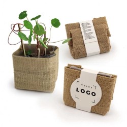 Kit Pocket Coco Jute Personnalisable – Goodie Écologique Entreprise