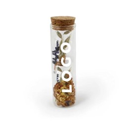 Tube de Fleurs Séchées – Objet Décoratif Personnalisable