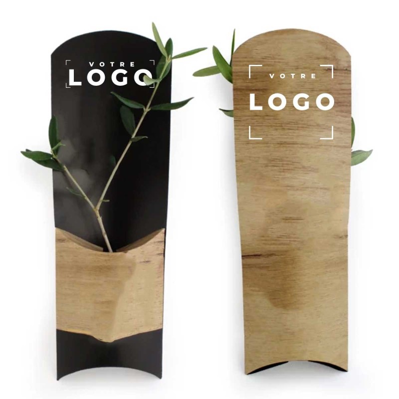 Jeune Arbre Feuillu en Étui Personnalisé – Cadeau Écoresponsable