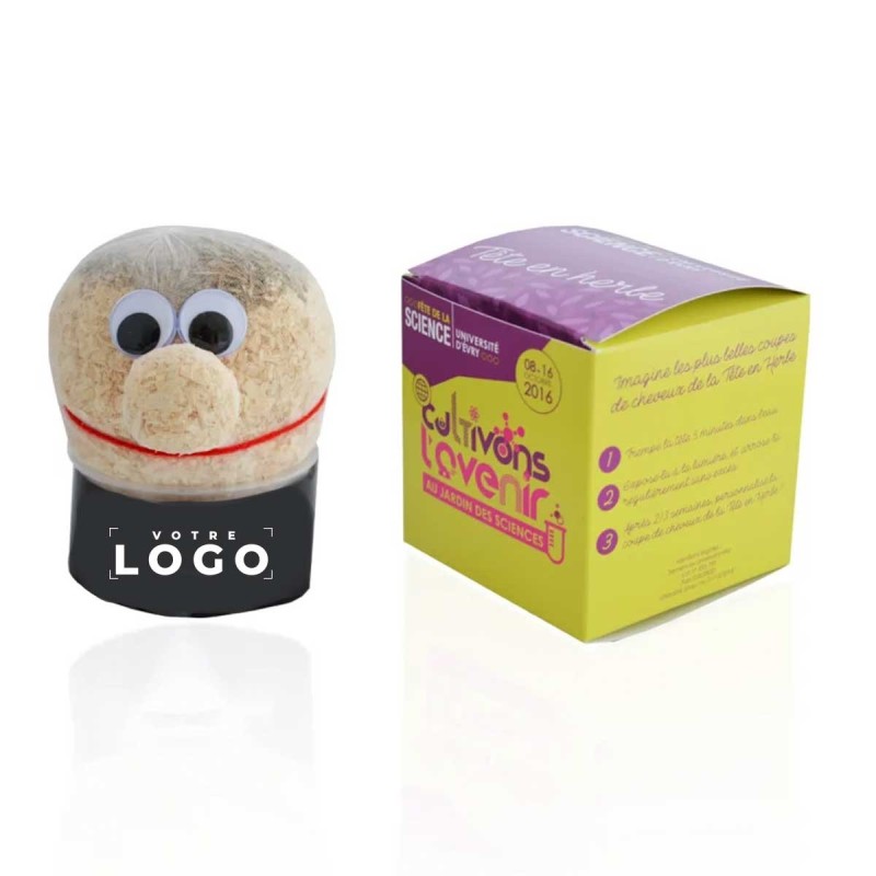 Tête à Gazon – Goodie Interactif et Personnalisable pour Entreprises