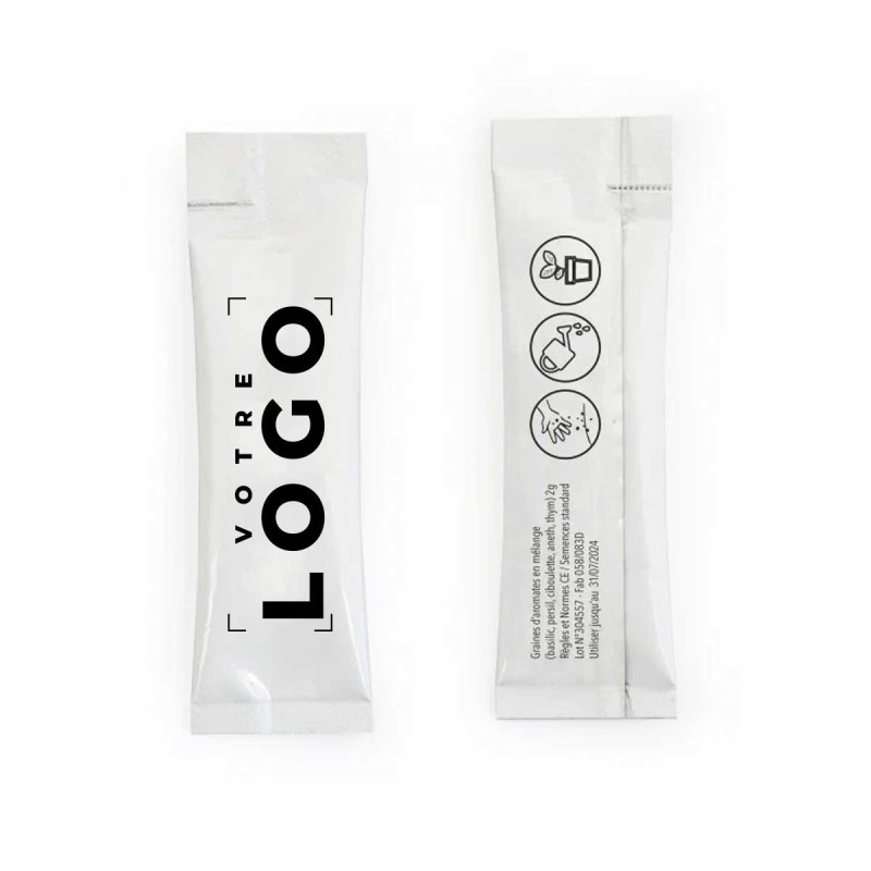 Stick de Graines 90×25 mm | Goodies Écologiques Personnalisables