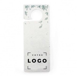 Papier Graines à Accrocher | Goodies Écologiques Personnalisables