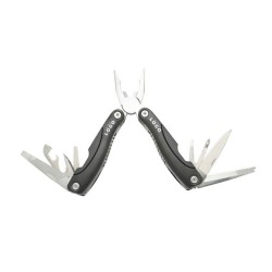 Pince multifonction personnalisable – 12 outils, manche bois d’olivier