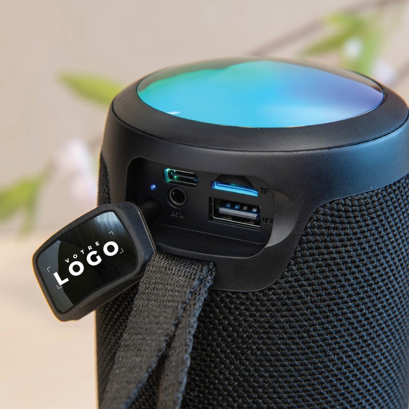 Enceinte Bluetooth éco-responsable – Cadeau d'affaires personnalisé