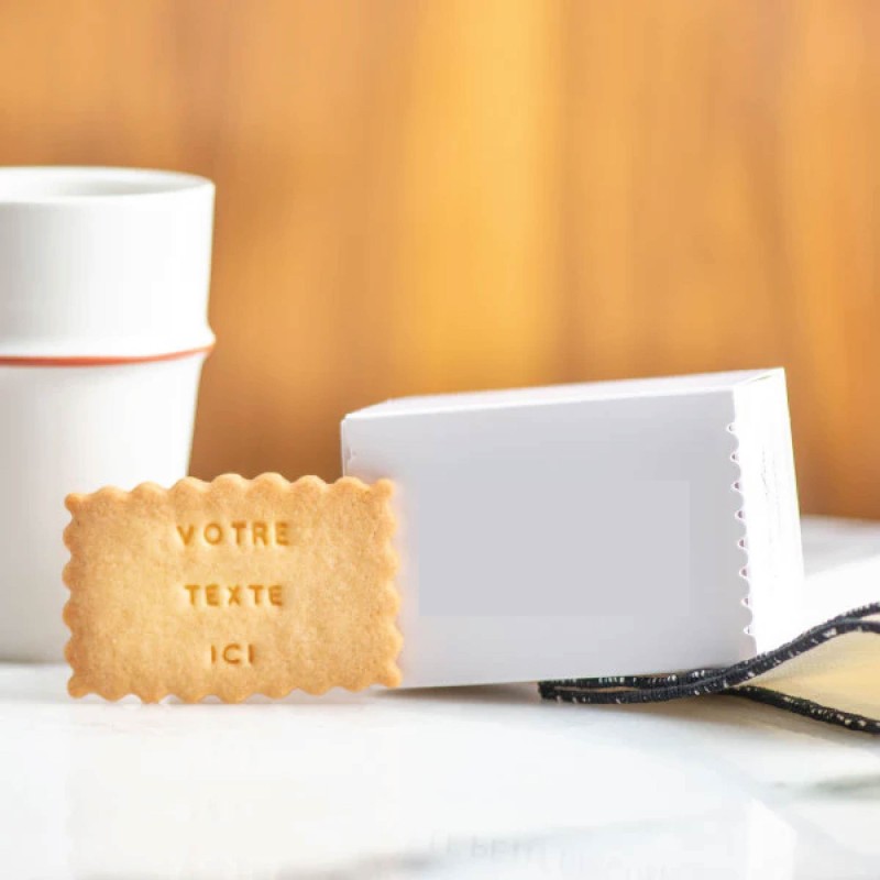 Biscuits personnalisés artisanaux | Coffrets gourmands B2B