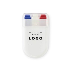 Bâton maquillage tricolore personnalisé – Goodies événementiel